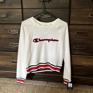 Champion cropped sweatshirt size s